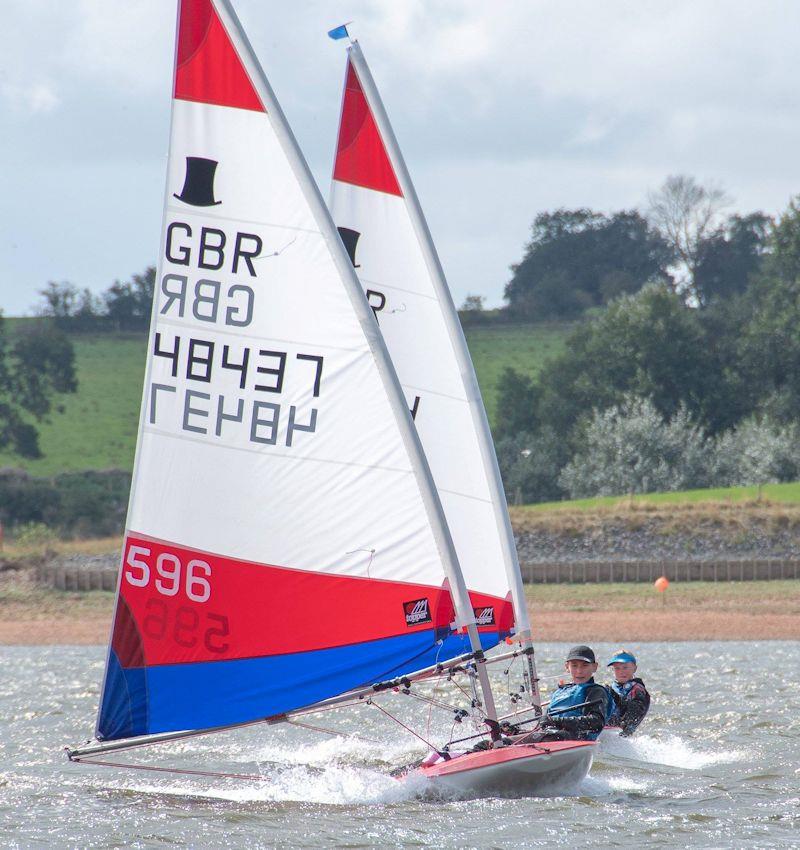 Blithfield Youth Regatta 2018 photo copyright Ian Ferguson taken at Blithfield Sailing Club and featuring the Topper class