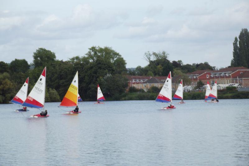 Rooster Topper South East Travellers at Chipstead photo copyright Graham Evans taken at Chipstead Sailing Club and featuring the Topper class