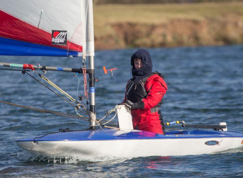 Notts County Cooler photo copyright David Eberlin taken at Notts County Sailing Club and featuring the Topper class