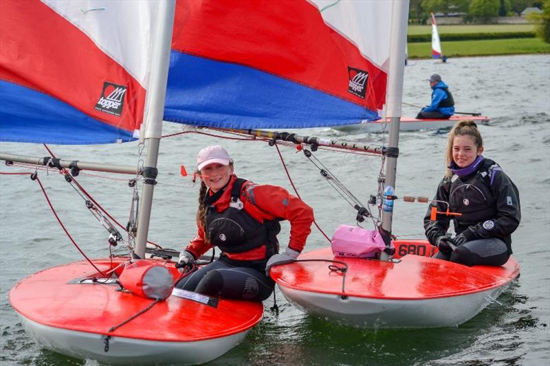 33rd Eric Twiname Junior Championships photo copyright Richard Aspland / RYA taken at Rutland Sailing Club and featuring the Topper class