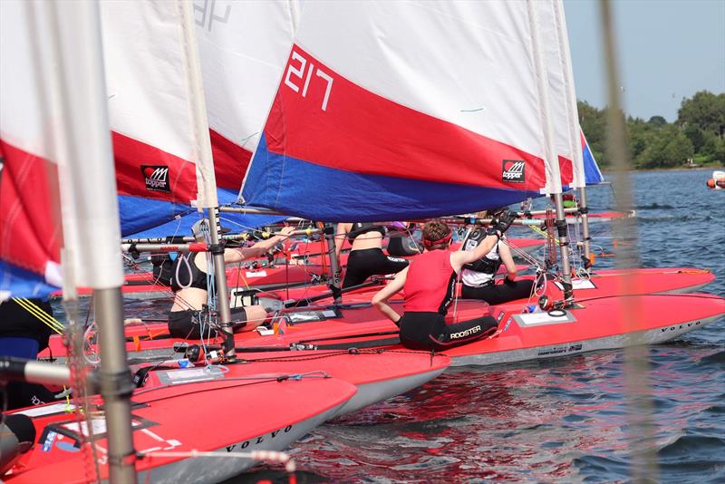 Midlands Topper Traveller Series at Chase photo copyright Beth Tate taken at Chase Sailing Club and featuring the Topper class