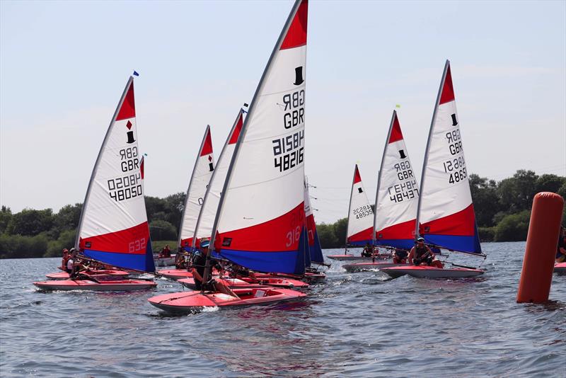 Midlands Topper Traveller Series at Chase photo copyright Beth Tate taken at Chase Sailing Club and featuring the Topper class