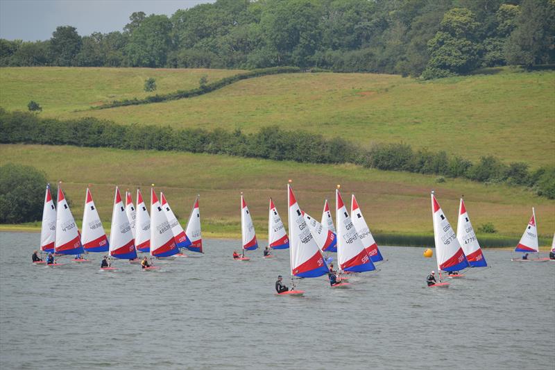 Midlands Topper Traveller Round 8 at Hollowell photo copyright Victoria Turnbull taken at Hollowell Sailing Club and featuring the Topper class