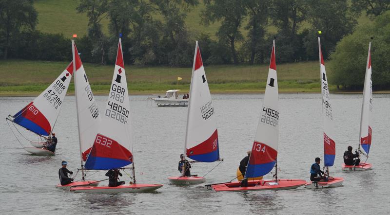 Midlands Topper Traveller Round 8 at Hollowell photo copyright Victoria Turnbull taken at Hollowell Sailing Club and featuring the Topper class