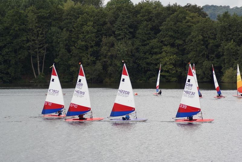 Rooster London & South Topper Traveller at Chipstead photo copyright Ian Cobb taken at Chipstead Sailing Club and featuring the Topper class