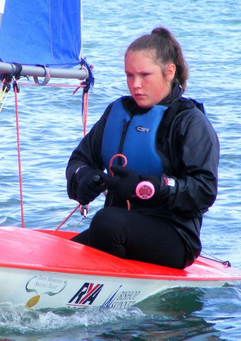 Bethany Doga photo copyright RYA Cymru-Wales taken at RYA Cymru-Wales and featuring the Topper class