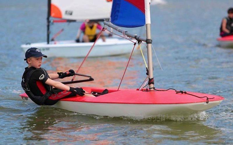 Henry Moss - winner of a performance award from RYA London and South-East Region photo copyright DSC taken at Downs Sailing Club and featuring the Topper class