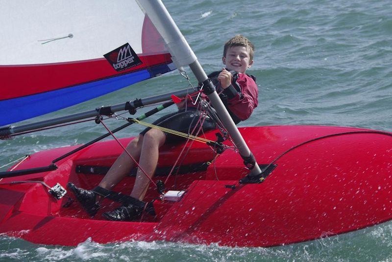 Young Northern Irish sailor Rory Pollard has been awarded a brand new boat by the John Merricks Sailing Trust photo copyright Gavin Pollard taken at County Antrim Yacht Club and featuring the Topper class