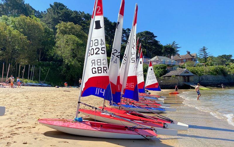 South West Topper Traveller at Salcombe photo copyright Graham Cranford-Smith taken at Salcombe Yacht Club and featuring the Topper class