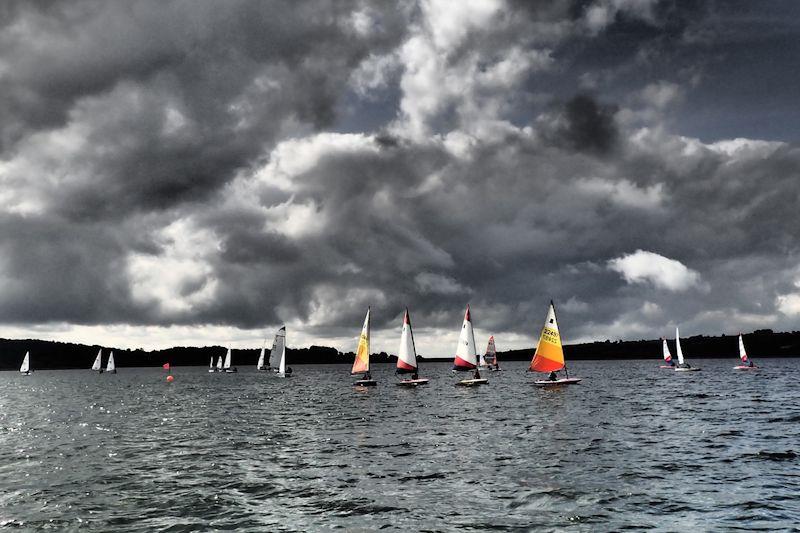 Derbyshire Youth Sailing event 9 at Carsington photo copyright Tim Cresswell taken at Carsington Sailing Club and featuring the Topper class