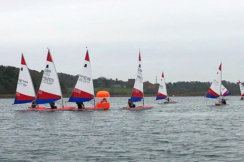 ITCA Midlands Topper Traveller Round 5 at Northampton photo copyright Gavin Fleming taken at Northampton Sailing Club and featuring the Topper class