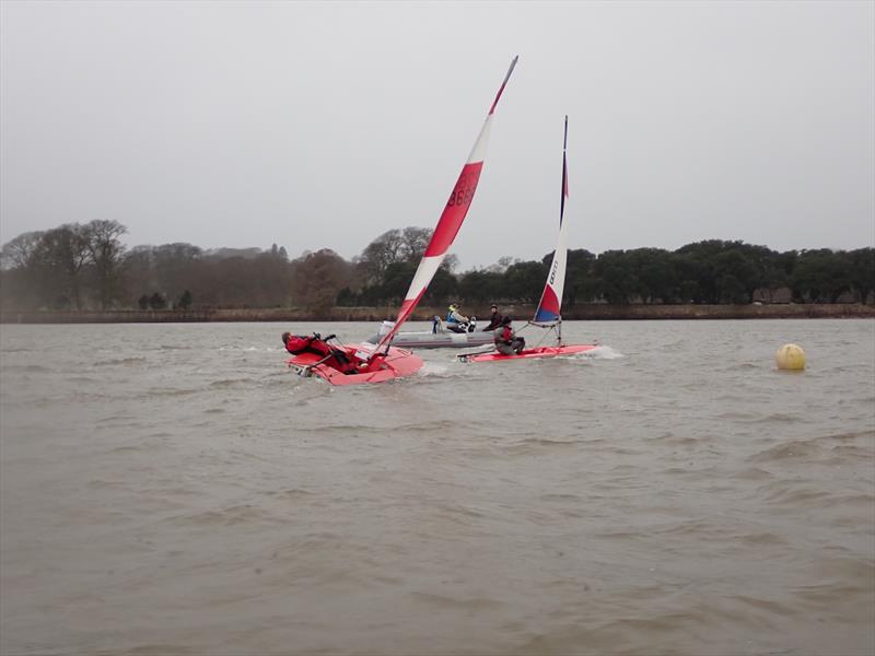 Junior Winter Race Training at Starcross - photo © Andrew Paley