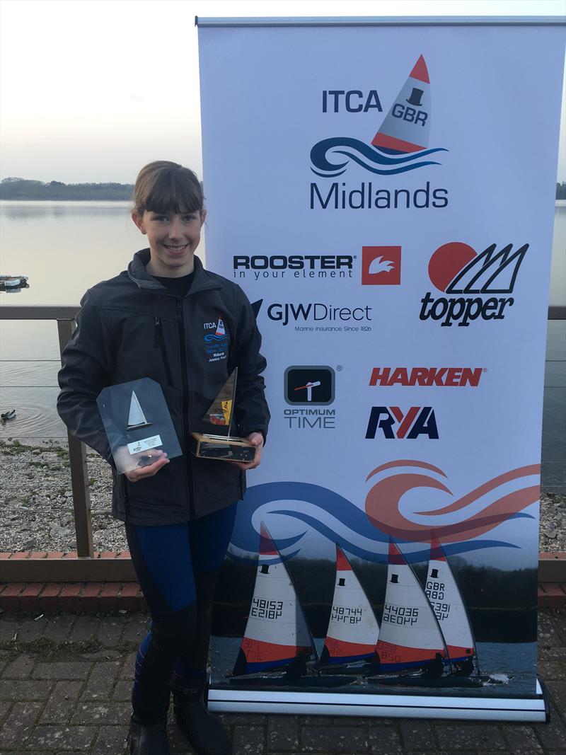 Jessica Powell (611) wins the 2021-2022 Midlands Traveller Series - photo © Donna Powell