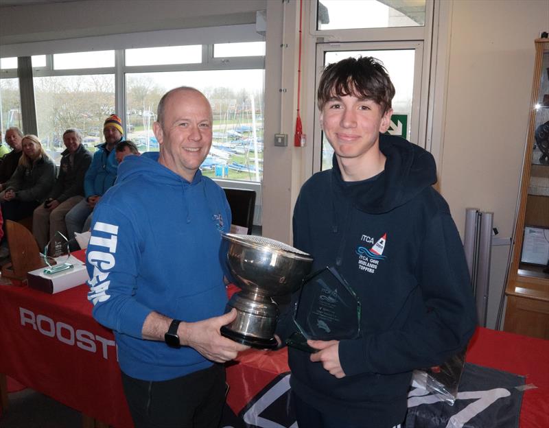 ITCA Topper Inlands at Grafham - Joe Rowe - 5.3 and Event Winner photo copyright Gavin Fleming taken at Grafham Water Sailing Club and featuring the Topper class