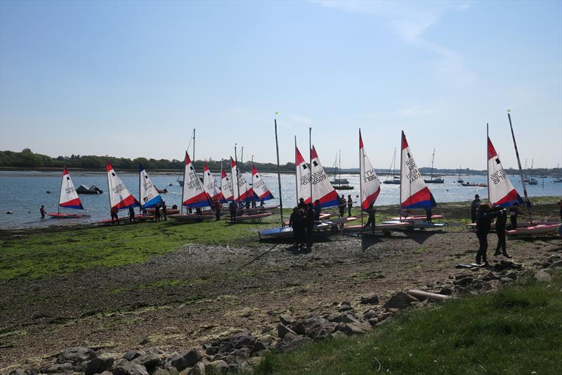 Bosham Topper Open photo copyright Nick Smith taken at Bosham Sailing Club and featuring the Topper class