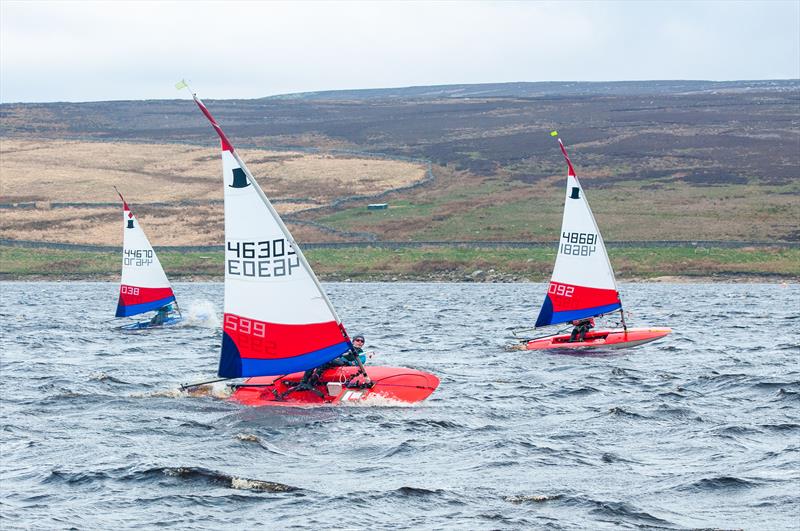North East Topper Championships 2022 at Yorkshire Dales photo copyright Dave Wood taken at Yorkshire Dales Sailing Club and featuring the Topper class