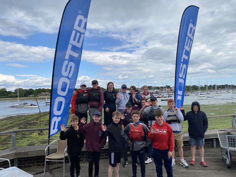 ITCA GBR Rooster Southern Summer Travellers at Hamble River photo copyright Mike Foster taken at Hamble River Sailing Club and featuring the Topper class