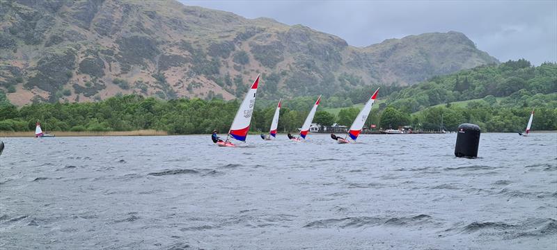 Topper North West Area Championship 2022 photo copyright Gareth Beacock taken at Coniston Sailing Club and featuring the Topper class