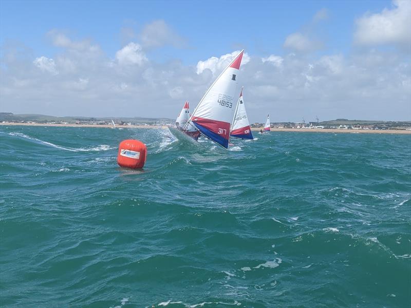 Topper Travellers at Shoreham photo copyright Oli Yates taken at Shoreham Sailing Club and featuring the Topper class