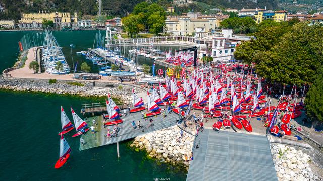 Topper Worlds 2022 at Lake Garda photo copyright ITCA / Zerogradinord taken at Fraglia Vela Riva and featuring the Topper class