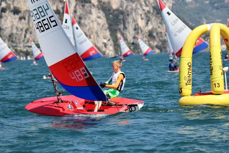 Topper Worlds 2022 at Lake Garda photo copyright James Harle, Alex Dean, Mauro Melandri taken at Fraglia Vela Riva and featuring the Topper class