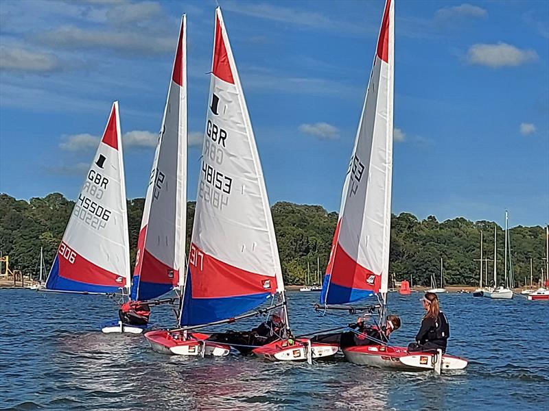 Toppers at Medway photo copyright Oli Yates taken at Medway Yacht Club and featuring the Topper class