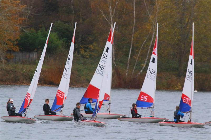 ITCA London and South East Topper Travellers at Papercourt photo copyright Dave Symons taken at Papercourt Sailing Club and featuring the Topper class