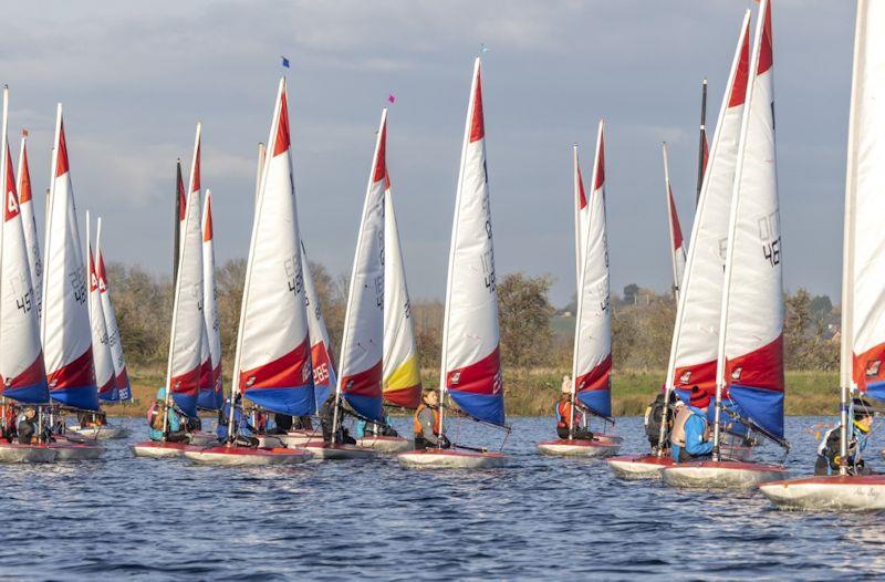 Startline action - Midlands Topper Traveller Series Round 3 at Notts County - photo © Claire Turner