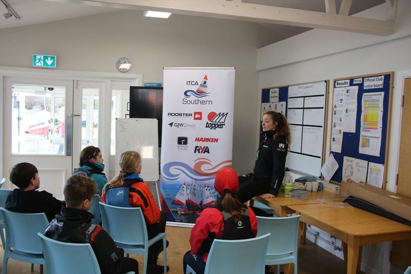 ITCA (GBR) Southern Training at Spinnaker Sailing Club photo copyright Geoff Mills Bowers taken at Spinnaker Sailing Club and featuring the Topper class