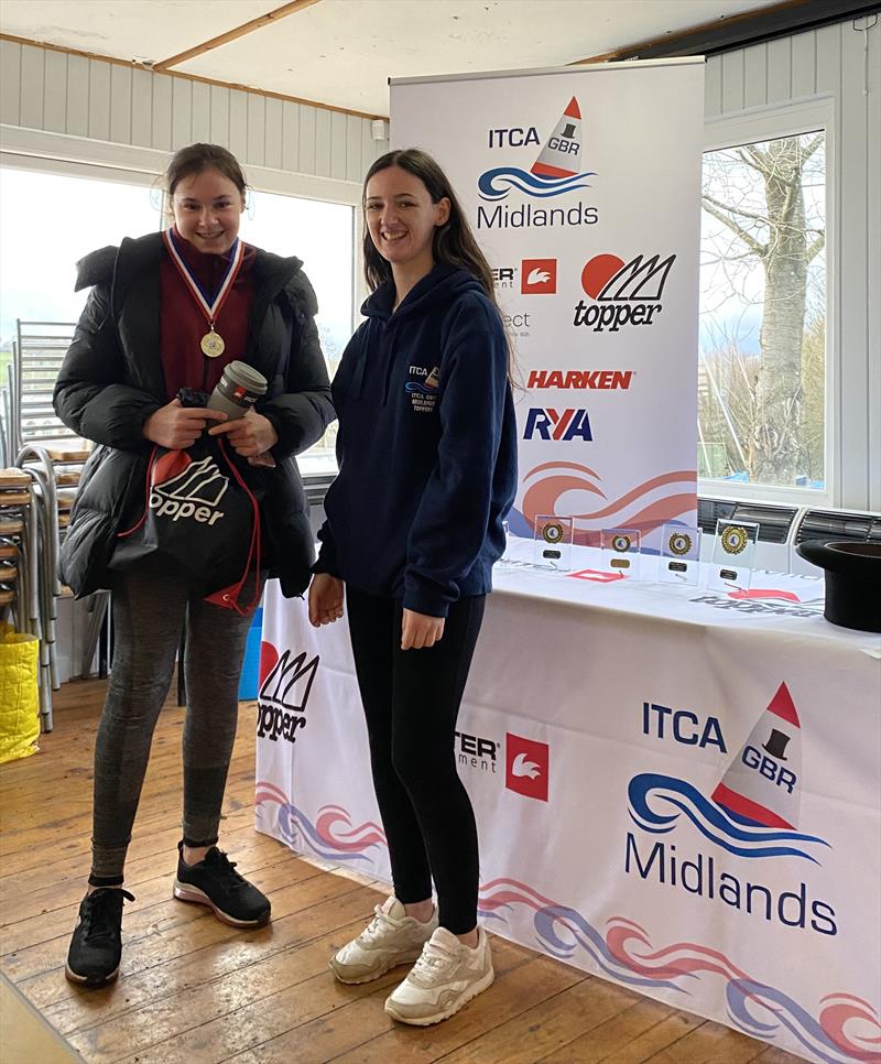 ITCA Midlands Topper Traveller Series 2022-23 Round 6 at Banbury - “True Grit” Award Winner Emily Dengate photo copyright Jessica Powell taken at Banbury Sailing Club and featuring the Topper class