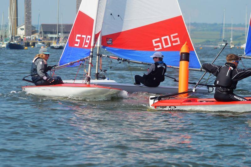 Topper SW Traveller Series at Saltash photo copyright James Mills taken at Saltash Sailing Club and featuring the Topper class