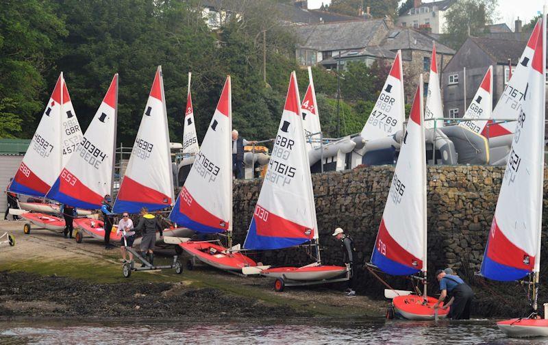 Topper SW Traveller Series at Saltash photo copyright James Mills taken at Saltash Sailing Club and featuring the Topper class