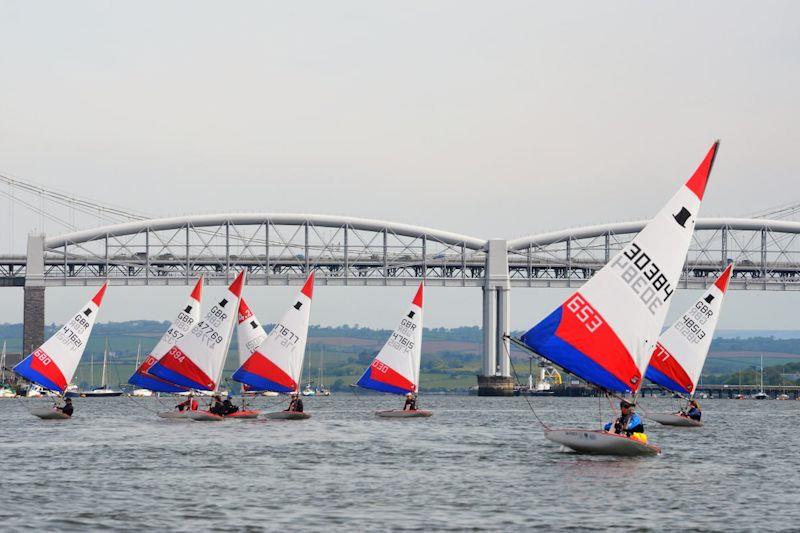 Topper SW Traveller Series at Saltash photo copyright James Mills taken at Saltash Sailing Club and featuring the Topper class