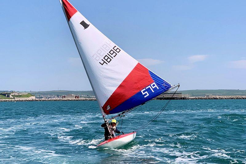 Topper training at Castle Cove photo copyright CCSC taken at Castle Cove Sailing Club and featuring the Topper class