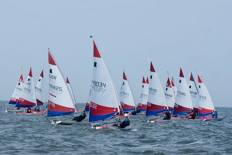 ITCA Topper Eastern Regional Championship at Snettisham Beach photo copyright John Blackman-Northwood taken at Snettisham Beach Sailing Club and featuring the Topper class