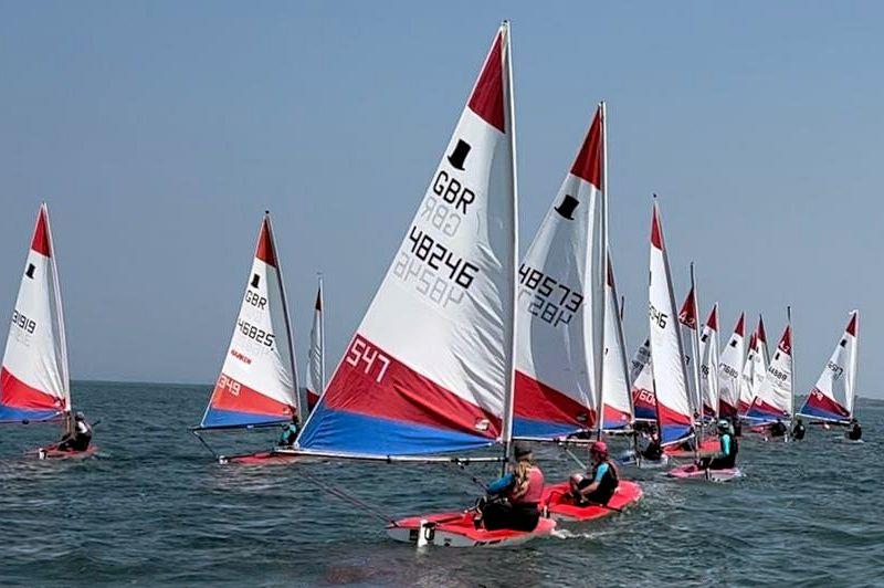 ITCA Topper Eastern Regional Championship at Snettisham Beach photo copyright John Blackman-Northwood taken at Snettisham Beach Sailing Club and featuring the Topper class