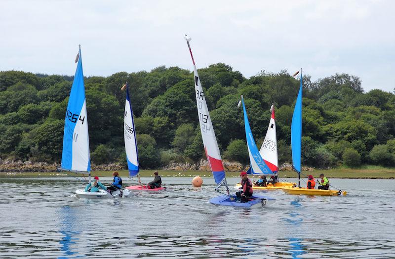 Solway YC Cadet Week - Fleet learning - photo © Becky Davison