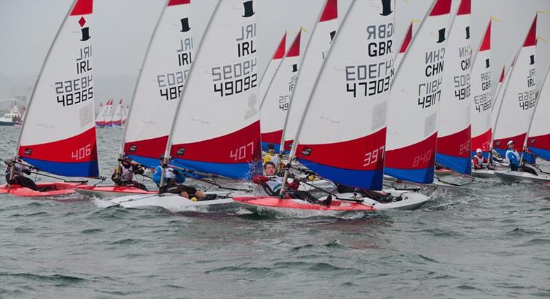 Topper Worlds at Crosshaven, Ireland photo copyright Phill Williams taken at Royal Cork Yacht Club and featuring the Topper class