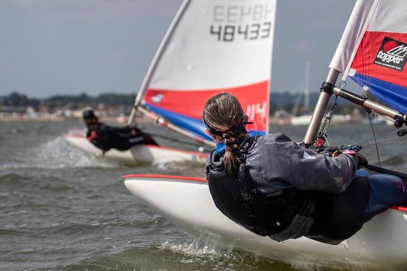 Racing in the ITCA Topper National Series photo copyright James Harle taken at  and featuring the Topper class