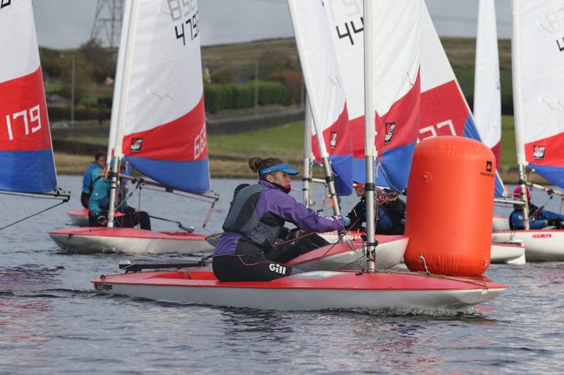 Topper North Travellers at Rossendale Valley photo copyright Ross Baird taken at Rossendale Valley Sailing Club and featuring the Topper class