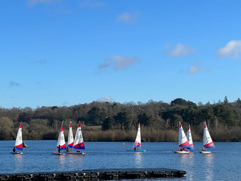 ITCA (GBR) open training at Spinnaker Sailing Club photo copyright Mimoza Bishop taken at Spinnaker Sailing Club and featuring the Topper class