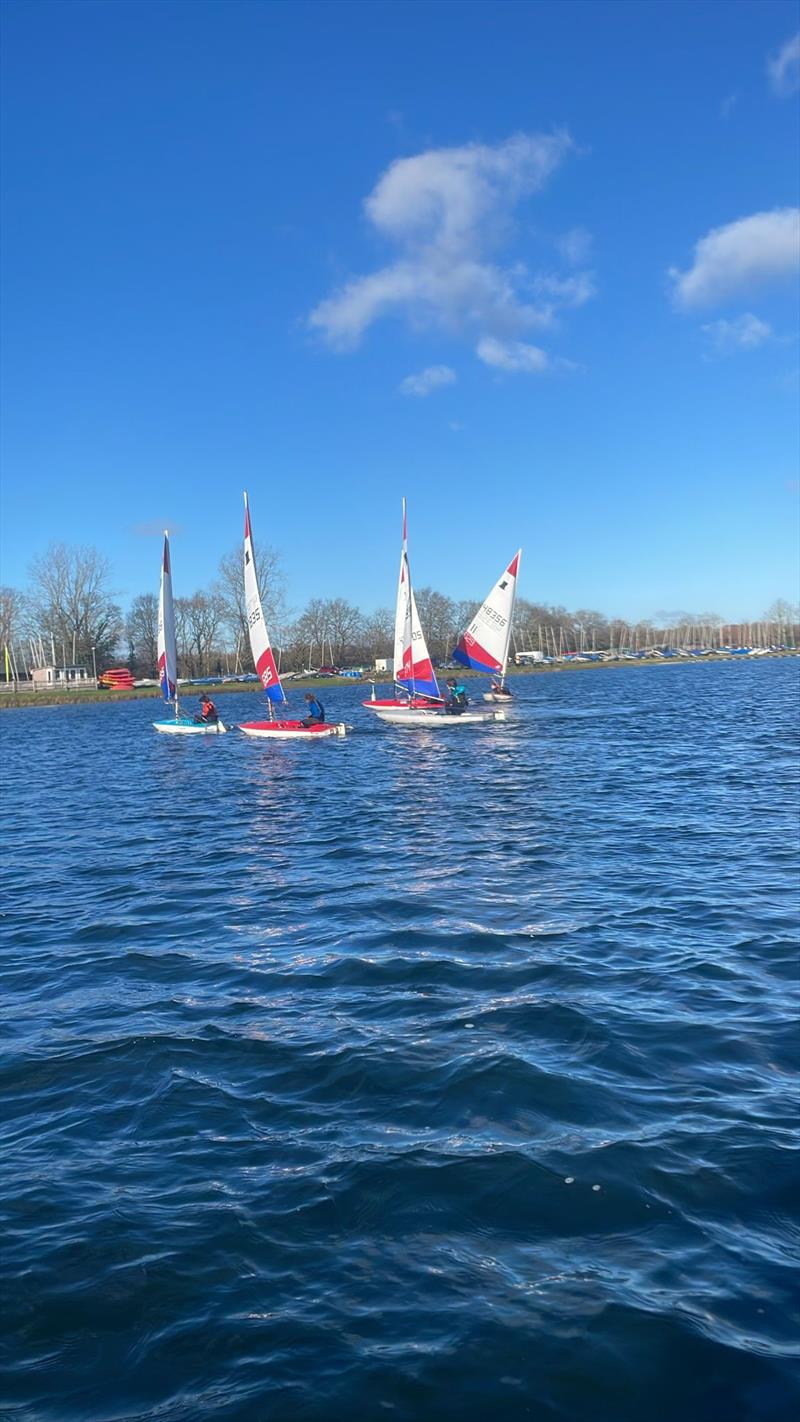 ITCA (GBR) open training at Spinnaker Sailing Club photo copyright Mimoza Bishop taken at Spinnaker Sailing Club and featuring the Topper class