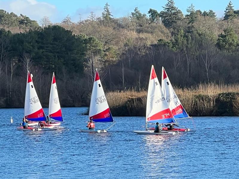 ITCA (GBR) open training at Spinnaker Sailing Club photo copyright Clare Rhodes taken at Spinnaker Sailing Club and featuring the Topper class