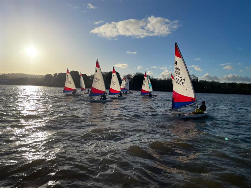 SWYSA Winter Race Coaching at Starcross - photo © Peter Solly