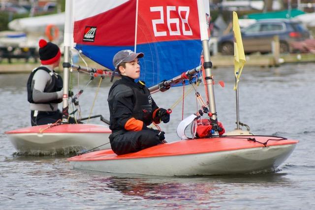 Henry Lambert during the ITCA East Regional Series at Wroxham photo copyright John Blackman Northwood taken at Snowflake Sailing Club and featuring the Topper class