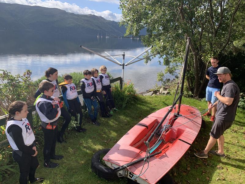 Lochcarron Sailing Club recognised for making waves in the local community photo copyright Marc Turner taken at Lochcarron Sailing Club and featuring the Topper class