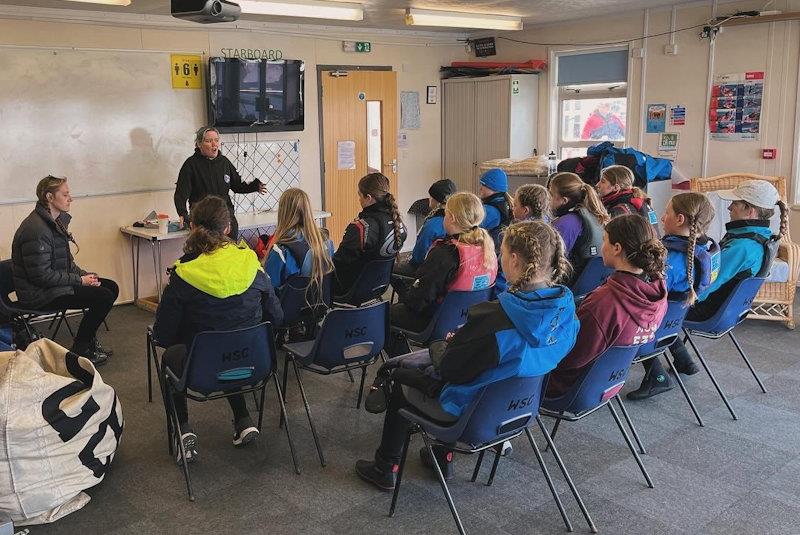 ITCA (GBR) Girls Only Training at Warsash photo copyright Roger Cerrato / Kyle Wood taken at Warsash Sailing Club and featuring the Topper class