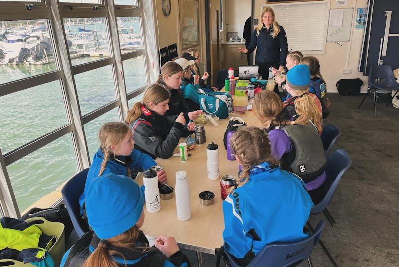 ITCA (GBR) Girls Only Training at Warsash photo copyright Roger Cerrato / Kyle Wood taken at Warsash Sailing Club and featuring the Topper class