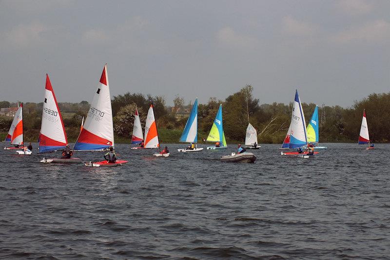 P&B Northamptonshire Youth Series at Middle Nene photo copyright Wilf Kunze taken at Middle Nene Sailing Club and featuring the Topper class