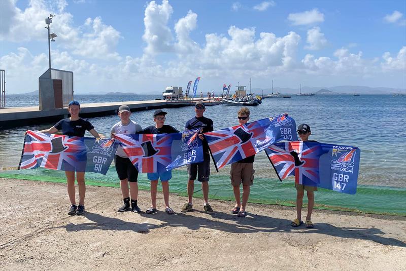 Draycote Academy sailors at Topper Worlds 2024 - photo © David Rowe